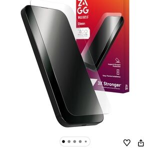 InvisibleShield Glass Screen Protector - Black